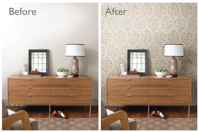 Wallpaper installation in Peachtree Corners